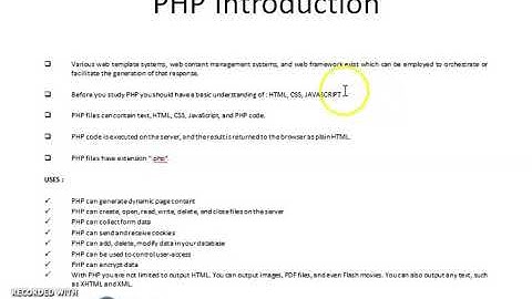 Learn Php Marathi