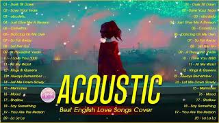 Top English Acoustic Love Songs Cover Playlist 2023 ❤️ Soft Acoustic Cover Of Popular Love Songs screenshot 2