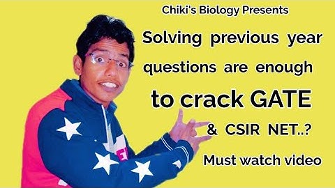 GATE & CSIR NET 2025-26 | Solving previous year questions are enough to crack GATE & CSIR NET..By CB