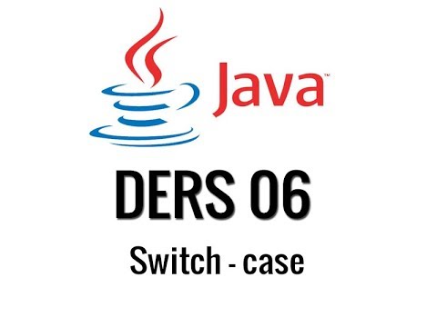 JAVA - 06 - switch case kullanmak - YouTube