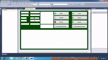 VB.NET GUI TUTORIAL #17 (ADD, UPDATE, DELETE) - How To Update Or Edit DataGridView Selected Row