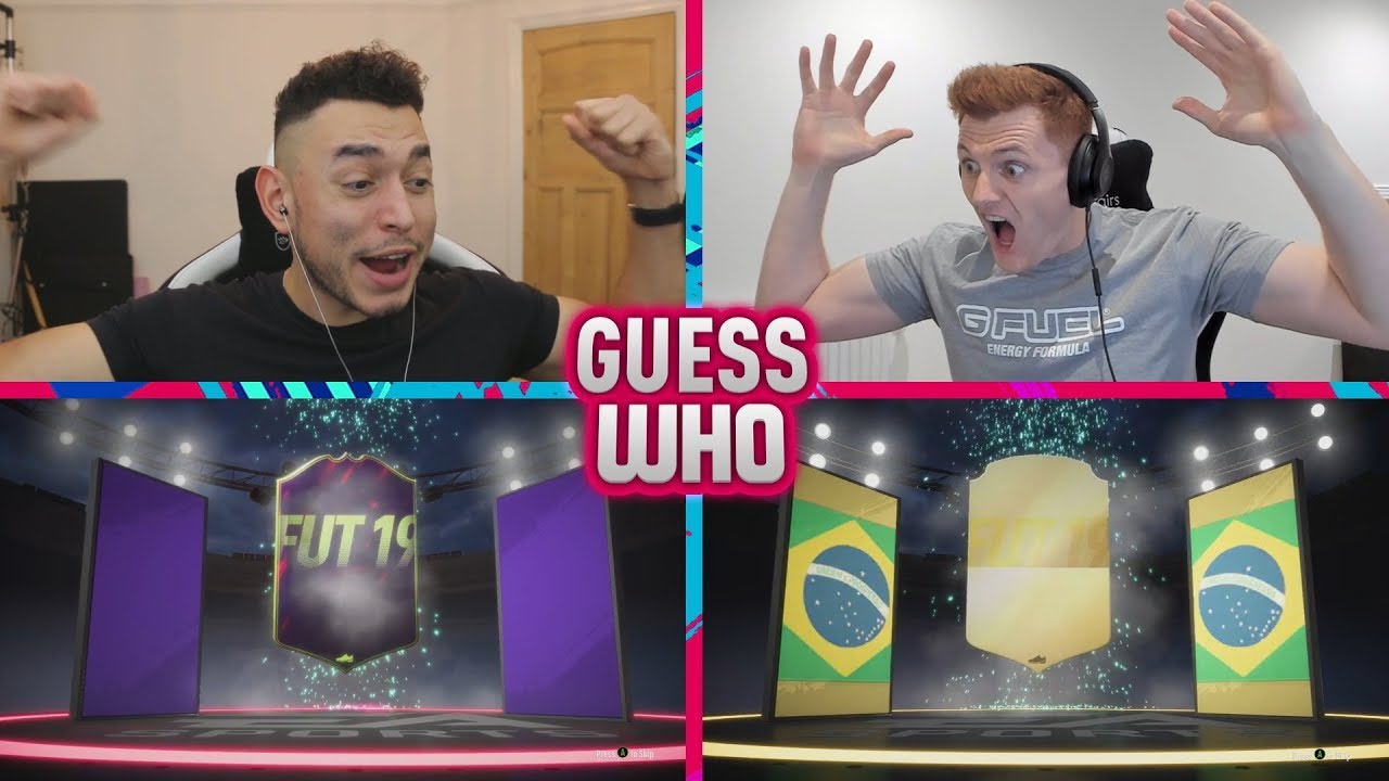 OMG WE GOT ONE 🔥 INTENSE GUESS WHO FIFA vs CapGunTom (FUTURE STARS PACKS)