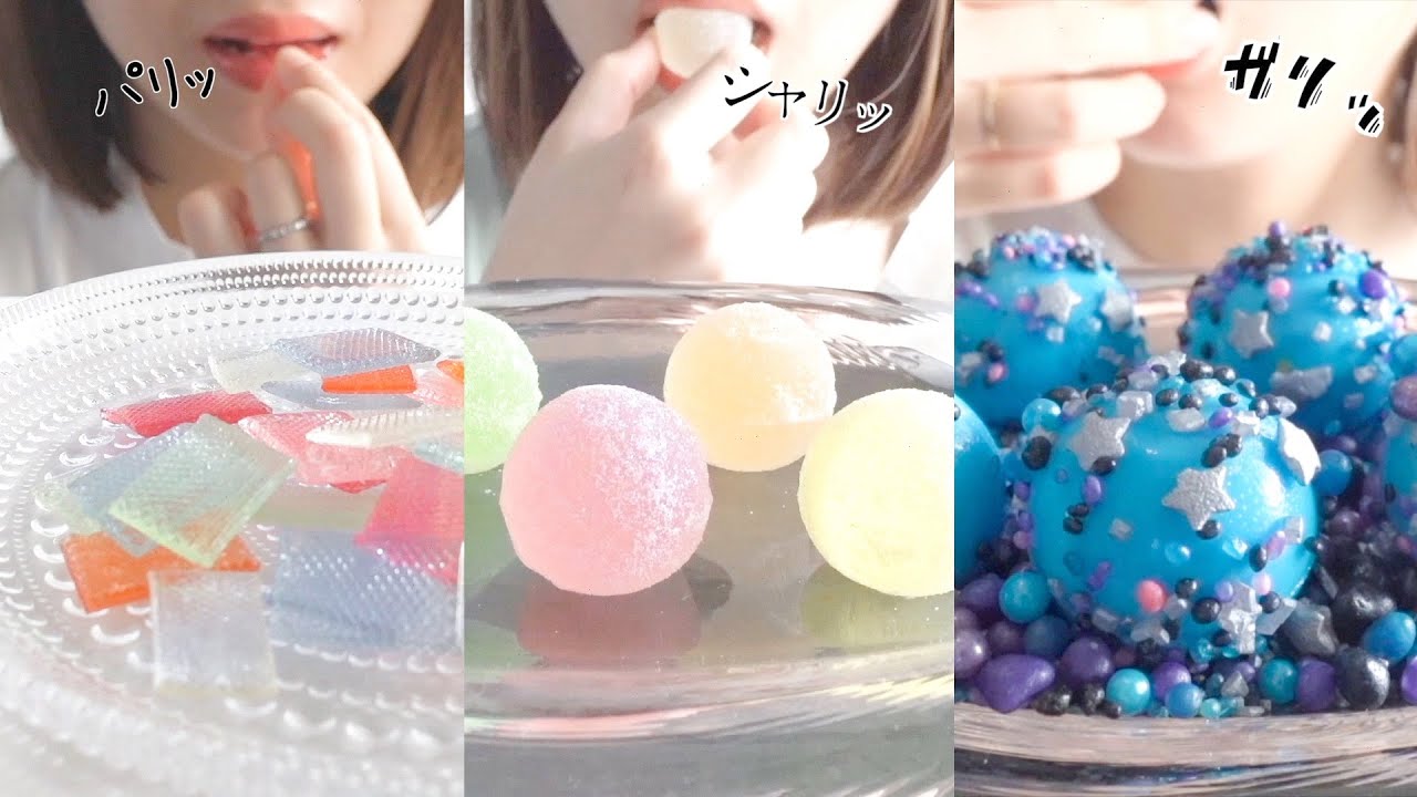 [ASMR] Краткое изложение приятных звуков [звуки еды]