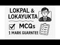 Lokpal &amp; Lokayukta 50+ MCQs | Act 2013, PM Jurisdiction, Composition, Tenure | UPSC &amp; UPPCS 2026
