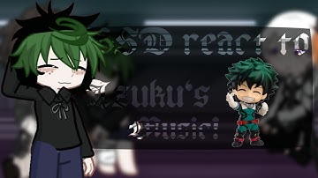 BSD react to Izuku