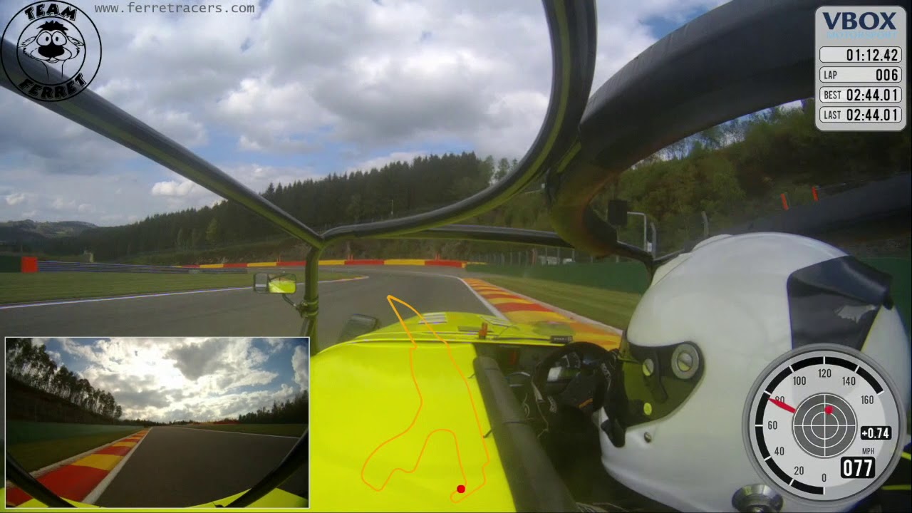 Spa-Francorchamps 2019 in a Caterham R300s