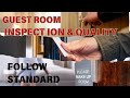 Room Setup, final Inspection ( Vacant ) & Quality Assurance Checklist / Complete process Explained