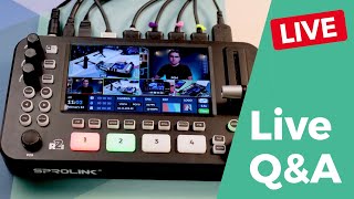 🔴 Live Q&A! Live demo of the Sprolink Neolive R2 Plus! Answering your questions about livestreaming!