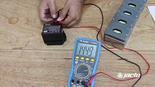 Jacto DJB e PJB  - Como testar a bateria | Testing the Battery | Prueba de la Batería