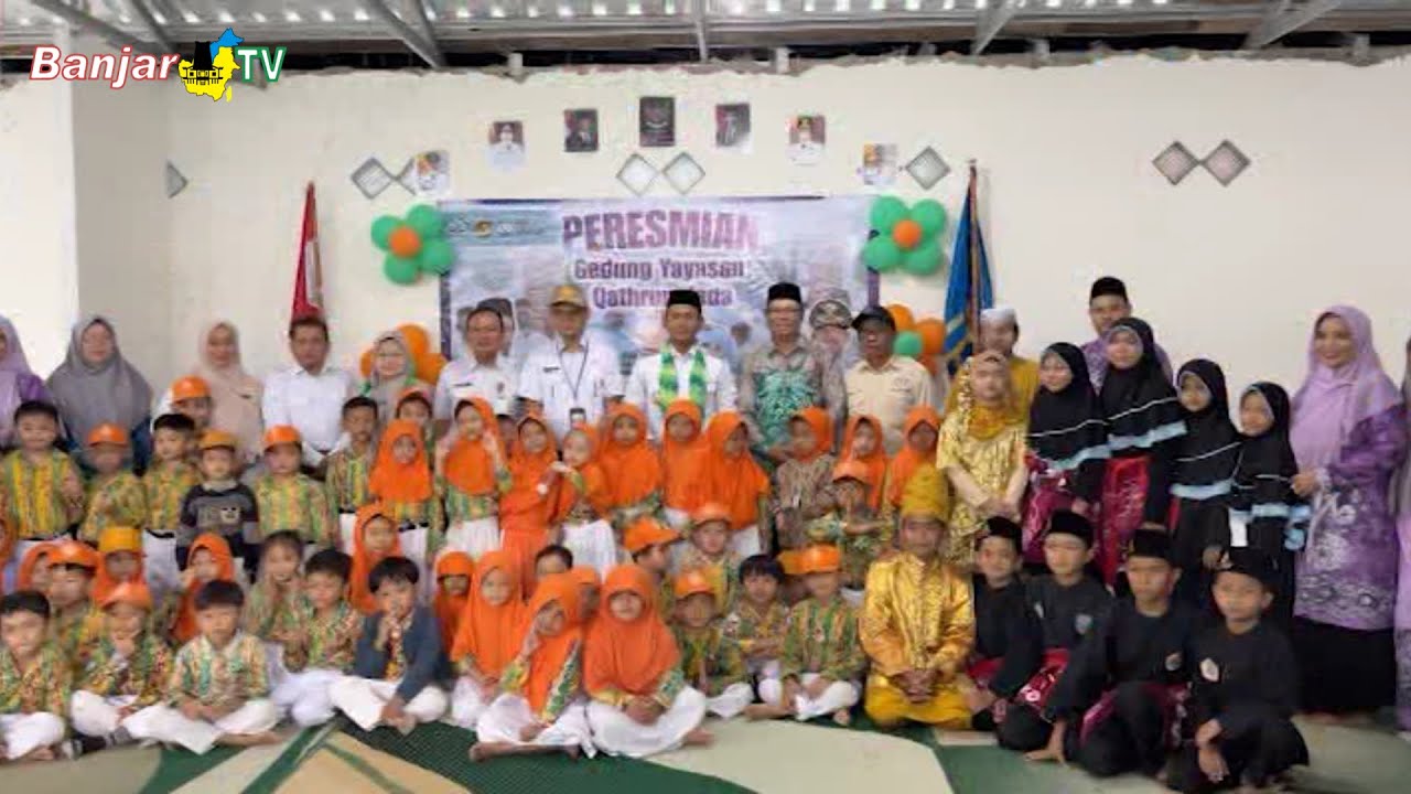 RESMIKAN GEDUNG YAYASAN QATHRUN NADAWALIKOTA BERHARAP LAHIRKAN GENERASI CERDAS & BERAKHLAK