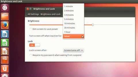 P2.0 Ubuntu Beginners 5 Screen shade and sleep settings