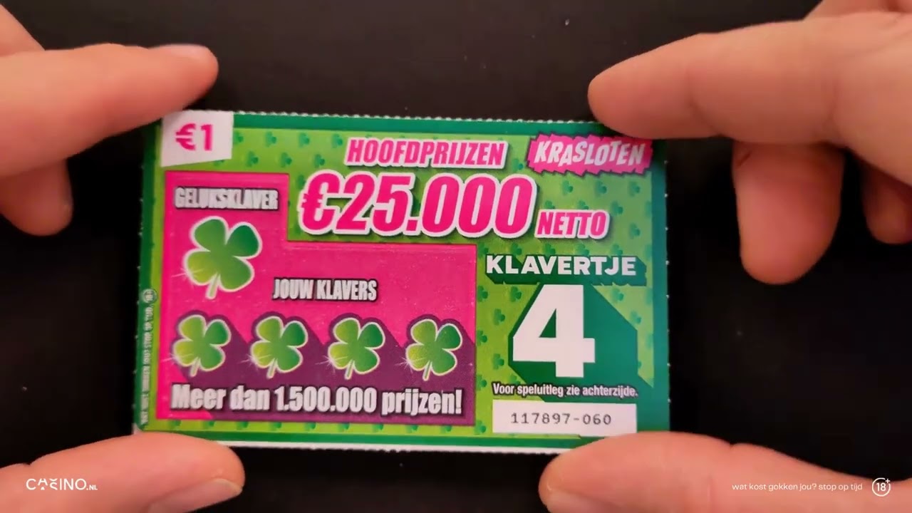 Casino.nl kraslot review: Klavertje vier