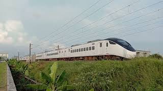 500交會自強(3000)！台鐵3331次500型區間車+378次自強(3000)城際列車(愛車)往台中 後庄北通過~6/19