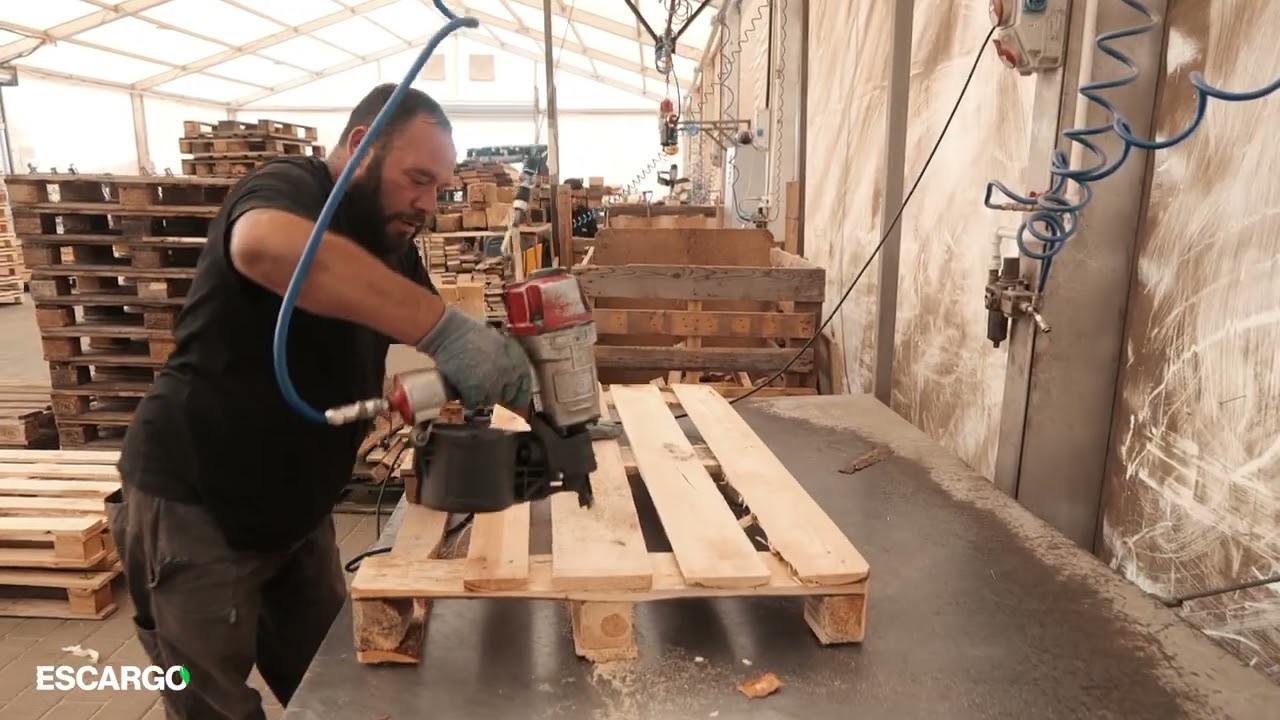 Escargo - Paleți de Vânzare și Închiriere, Euro-paleți și Procesul de Fabricare