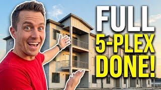 Full 5 Plex Construction Process Start To Finish