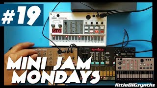 Mini Jam Monday #19 | Korg Volca Keys, Sample, and FM