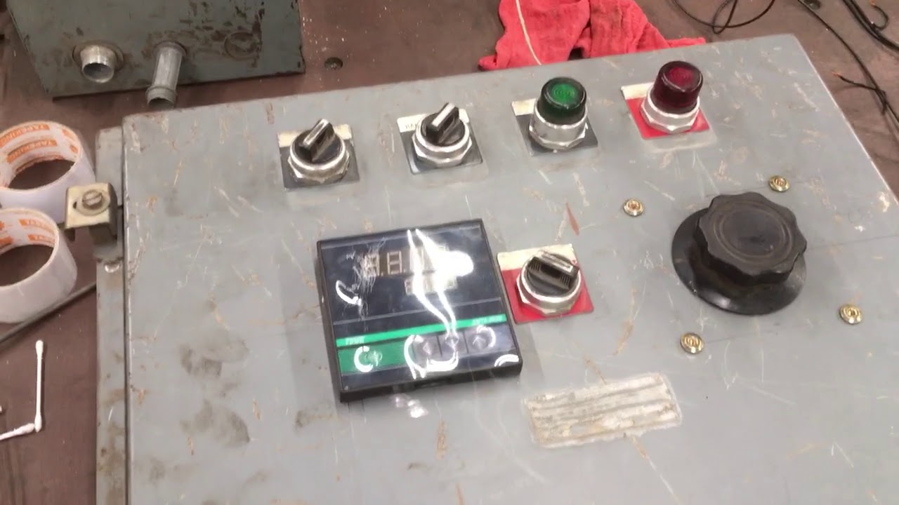 Control Panel Ribbon Ribbon burner forge control panel - YouTube
