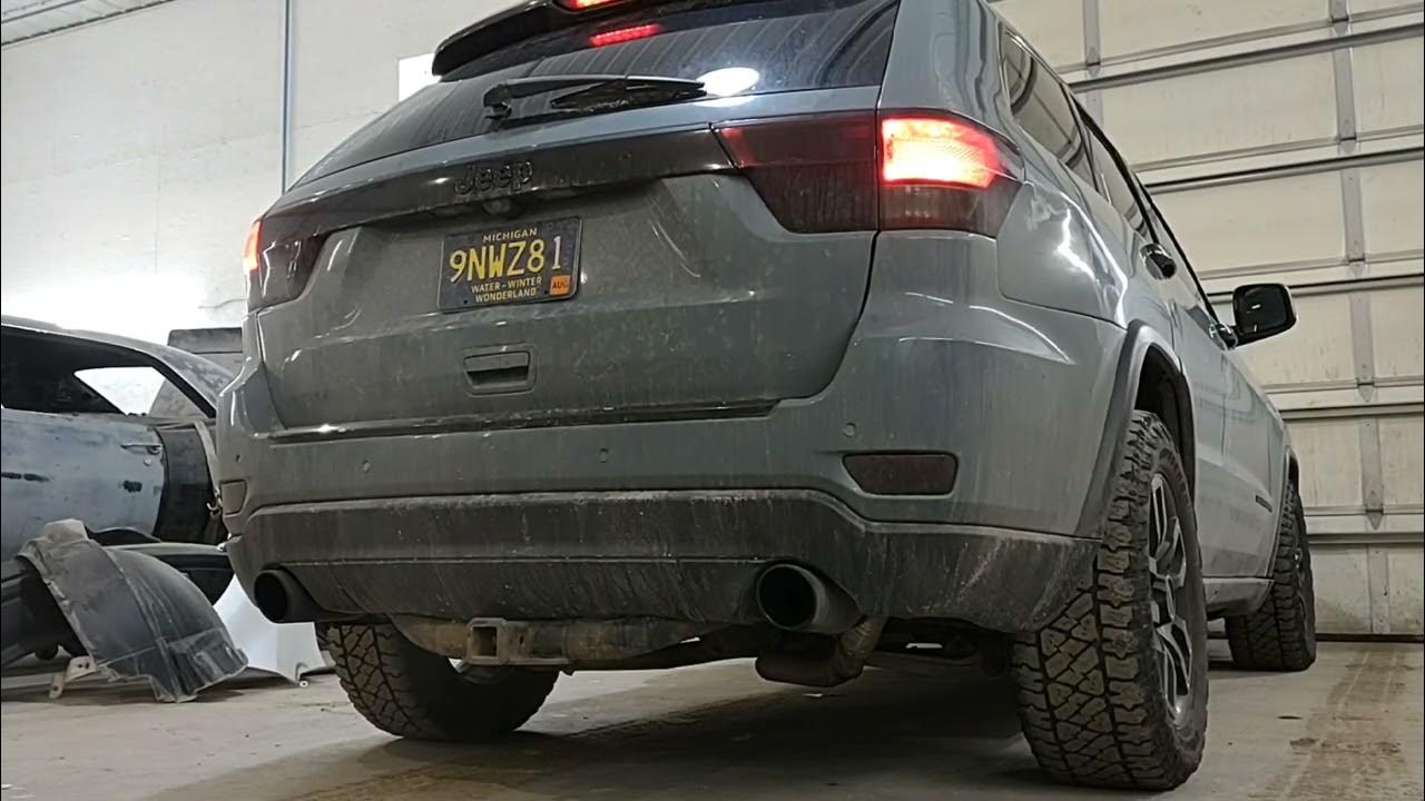 Jeep Grand Cherokee Rear muffler resonator delete YouTube