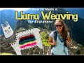 Cute Llama Weaving for Beginners | Fun Textile Art Tutorial