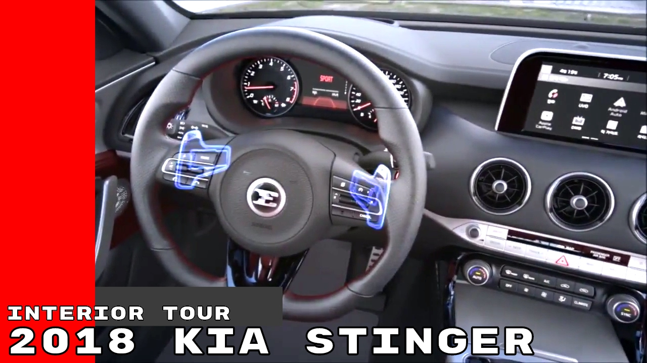 2018 Kia Stinger Interior Tour