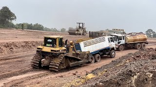 มีแทรกเตอร์มาประจำการที่หน้างานอะไรก็ง่ายไปหมดครับ CAT D6R LGP เกิดมาดันจริงๆครับ EP.1502