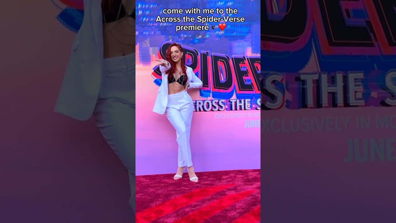 Come To The Spider-Verse Red Carpet 🕷️❤️