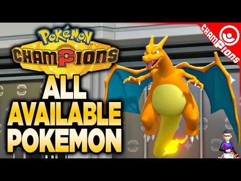 ALL Available Pokemon in Pokemon Champions