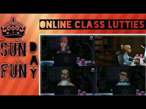 Online Class luitties|Quarantine days|Animation comedy| sunday fun segment| - IN PLOTAGON
