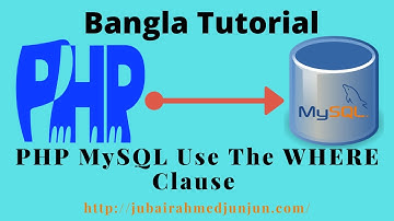 8.PHP MySQL the WHERE Clause