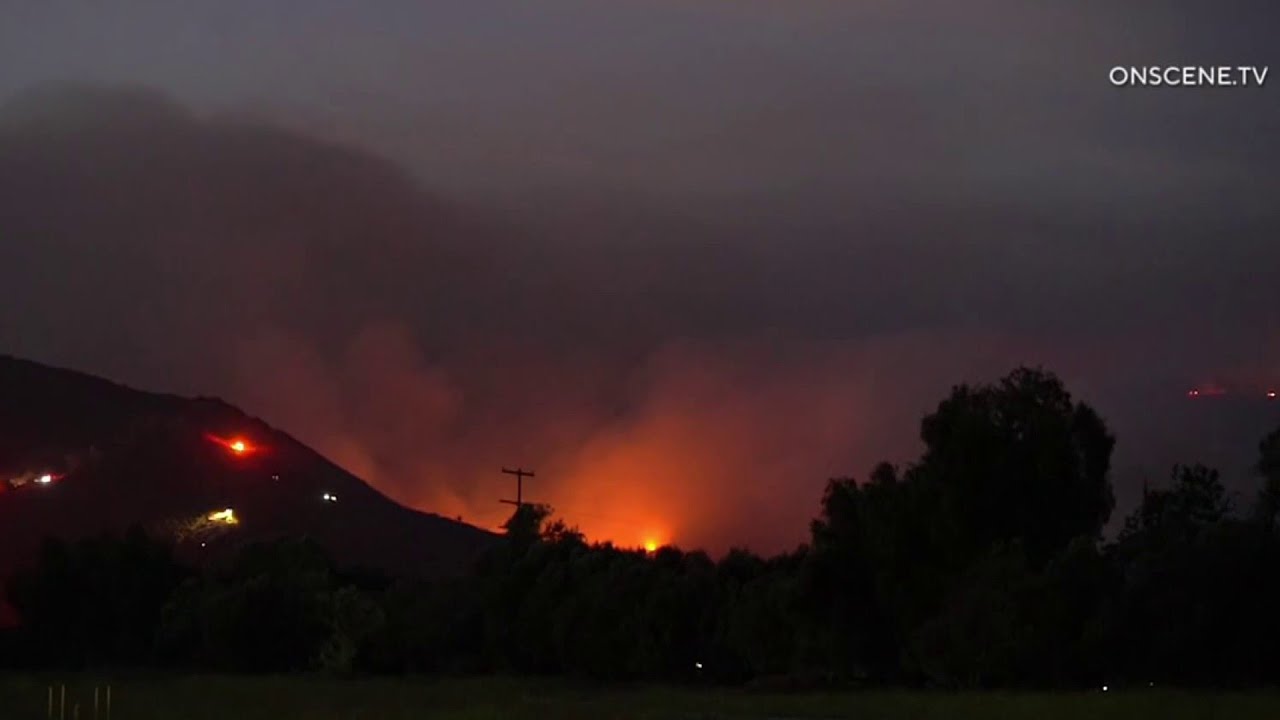 Brush fire in Pala area prompts evacuations, Cal Fire says | NBC 7 San ...