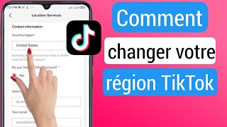 Comment changer votre région TikTok |  Comment changer d'emplacement sur Tiktok screenshot 5