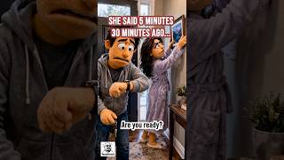 When Your Wife Says “I’m Almost Ready” 😂 #funny #comedy #couples