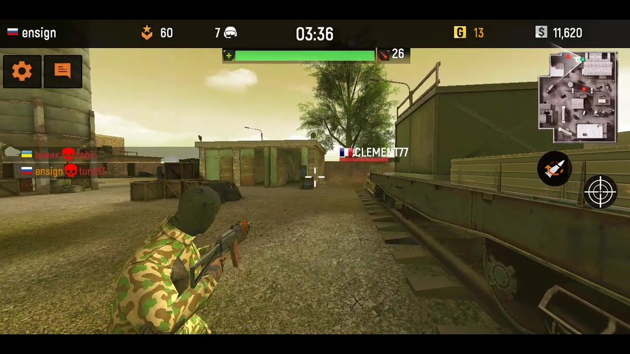 Striker Zone (by Extreme Developers) - free online shooting game for Android and iOS - gameplay.