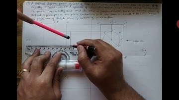 Intersection of square prism with cylinder