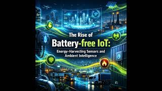 The Rise of Battery-free IoT: Energy-Harvesting Sensors and Ambient Intelligence