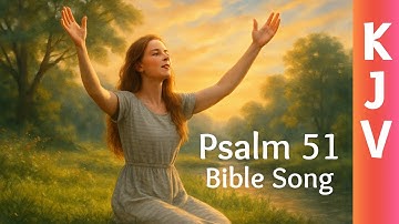 Psalm 51 KJV Bible Song – Create in Me a Clean Heart, O God – Scripture Song of Mercy & Renewal