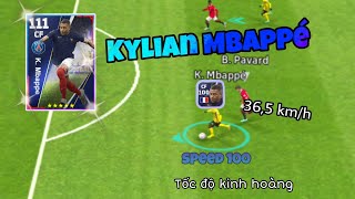 [TEST PLAYER]: K.Mbappé phiên bản free quá chất lượng, tốc độ cực kinh khủng | Efootball 2023