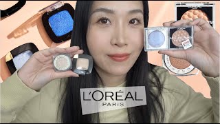 Reviews[L’oreal]Infallible 24HR metallics/Galaxy Lumiere holographic/Colour riche monos eyeshadow