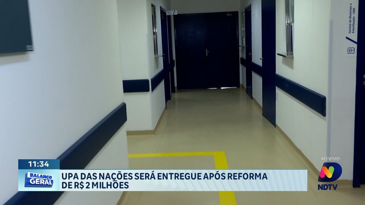 UPA das Nações passa por reforma de R$ 2 milhões em Balneário Camboriú