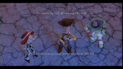 |TOY STORY| Woody Test Animation with Sound Part 41