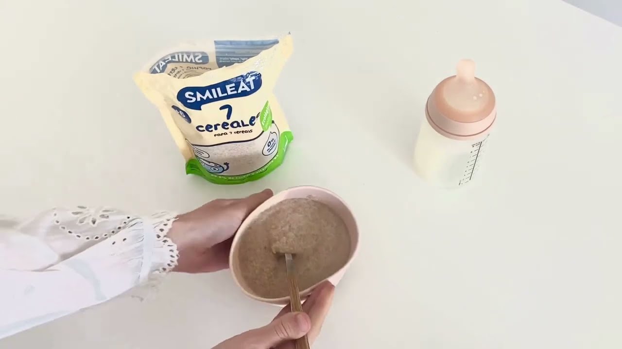 Papilla Smileat 7 Cereales 200gr: Nutrición Orgánica para tu Bebé