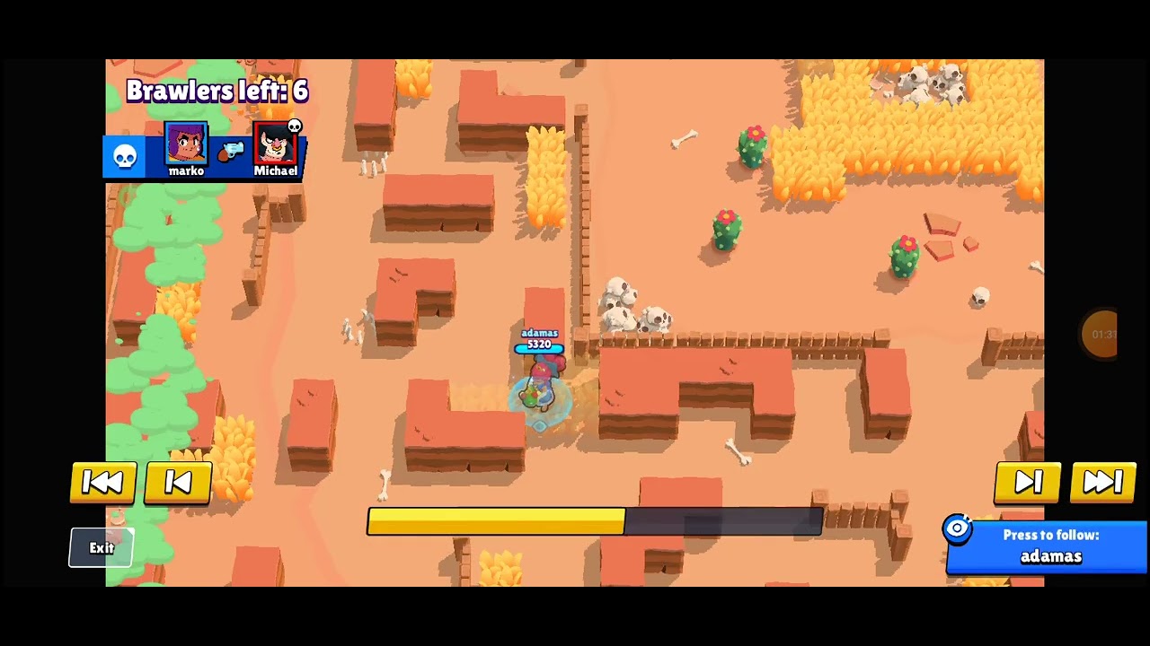 Push shelly na 23 rank 650 trophy(Epic MOMENT)
