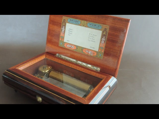 REUGE オルゴール 36弁 「美しき青きドナウ」The Blue Danube /An der