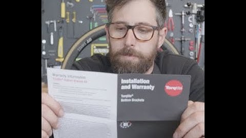 Torqtite Bottom Bracket Installation: BB86/92 Shimano 24mm