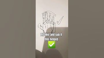 How to draw hands like a PRO! #tutorial  #art #hand #anatomy #shorts