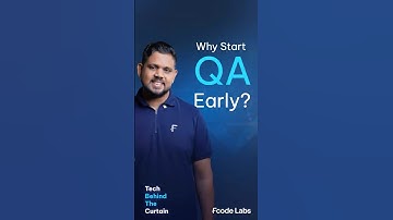 Why Start QA Early? | Tech Behind the Curtain EP 01 | Fcode Labs