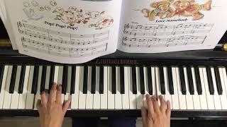 Love Somebody (P.37) - Bastien Piano for the Young Beginner Primer B Resimi