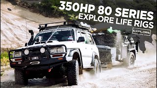 350 HP 80 SERIES LANDCRUISER TOURING MACHINE!! - EXPLORE LIFE RIGS EP3