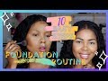 FLAWLESS FOUNDATION ROUTINE | 10 EASY STEPS | MPUME SHANGASE | SOUTH AFRICAN YOUTUBER