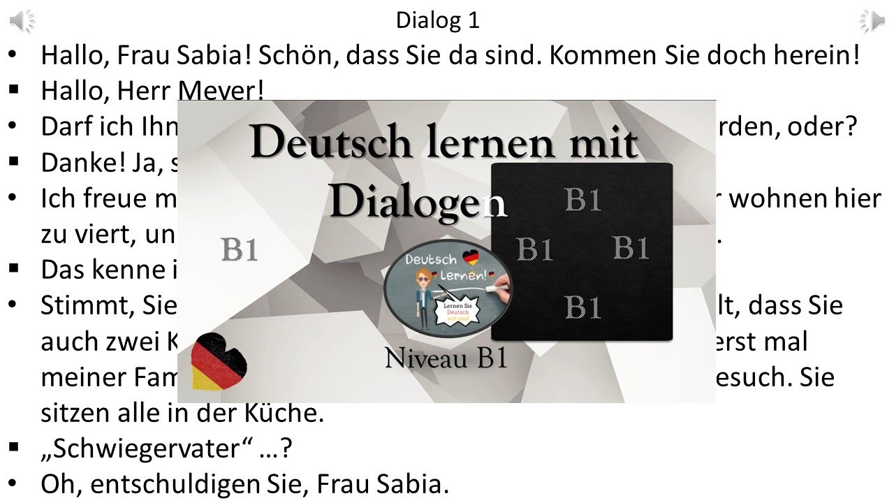 Dialog 3#In der Apotheke #Leben im Alltag #Deutsch sprechen #Deutschprüfungen.